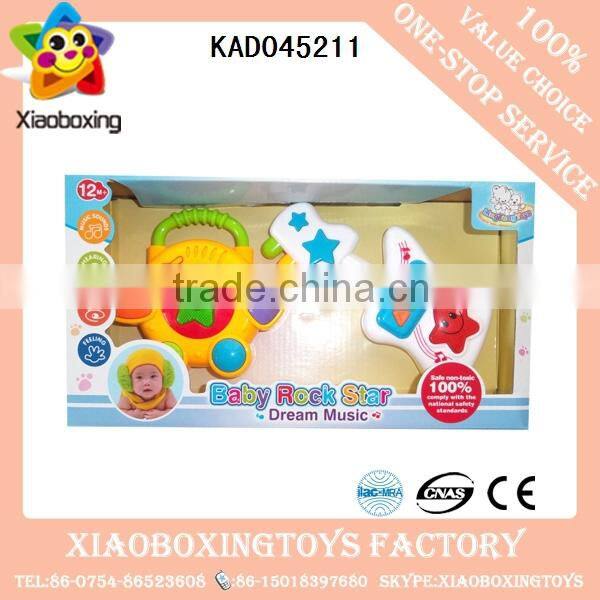 Hot selling interesting gift lovely plastic infant rattle ball baby toys