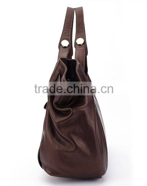 Fashion genuine leather wholesale handbag brand online shop