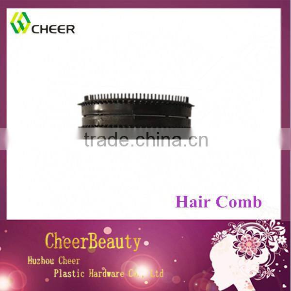 princess head round hair comb