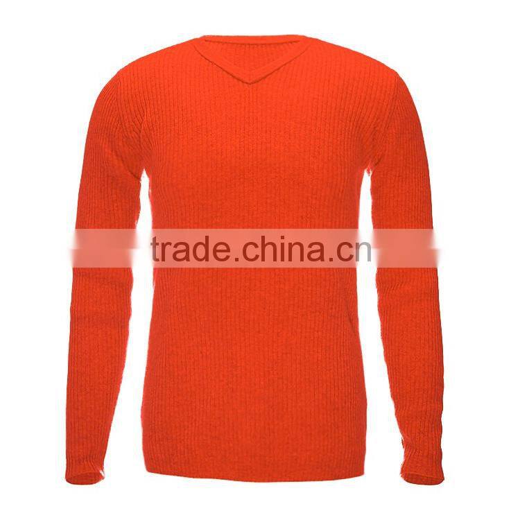 Men's V-neck Cashmere Sweater Wholesale