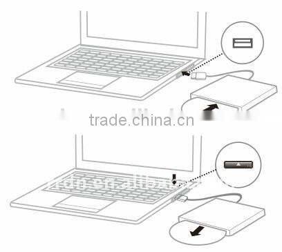 Laptop USB2.0 External DVD RW Drive