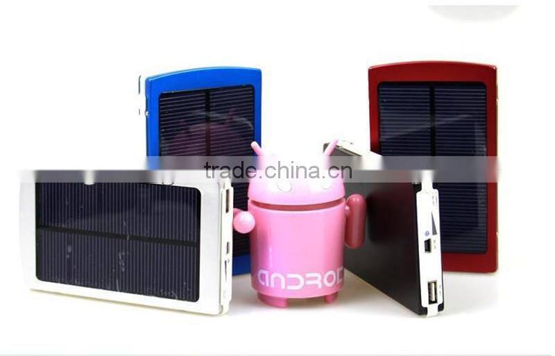 solar charger 10000mah solar power bank case