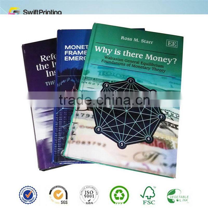 Customized professional hardcover case bind book printing
