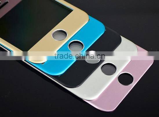 Electroplating Mirror Tempered Glass Screen Protector For iphone and samsung