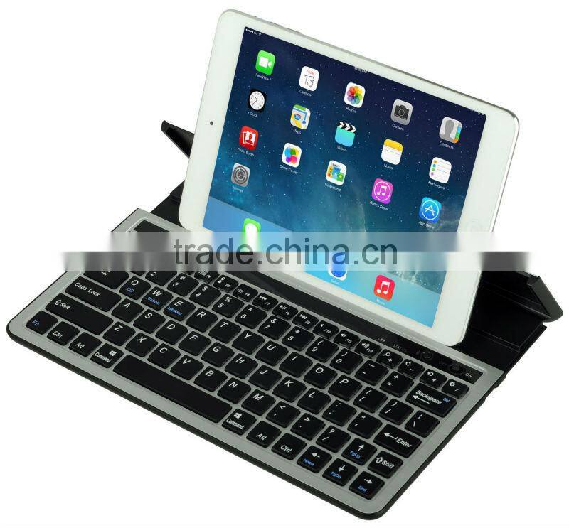 high quality ultrathin colorful 10.1 inch tablet aluminum arabic keyboard cover