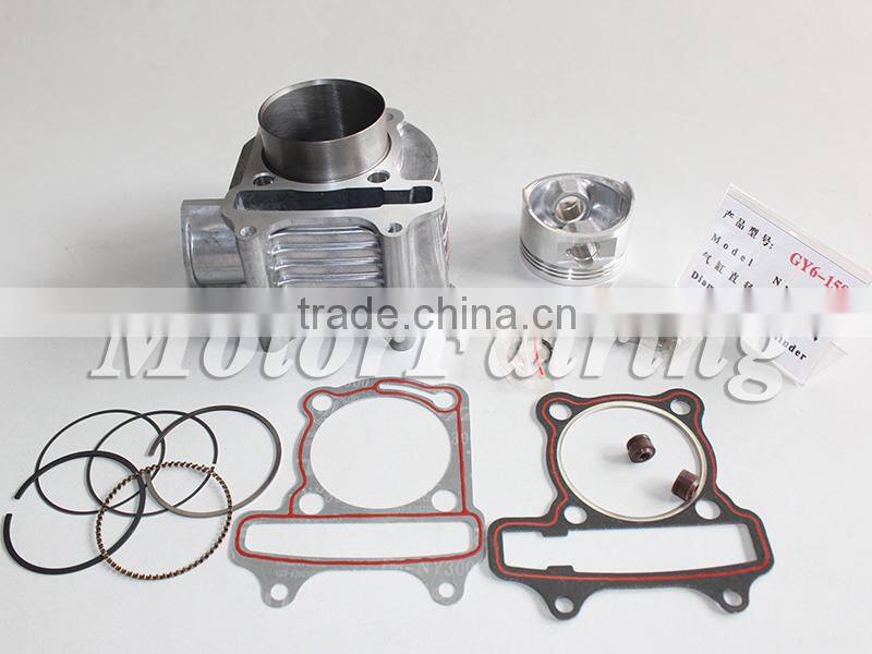 Hot sale good quality motorcycle cylinder kit for GY6-150 KYMCO150/motorcycle cylinder head/motorcycle cylinder 57.4mm