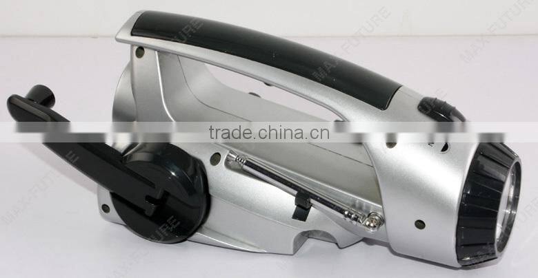 FM Radio with LED Torch,Emergency Cellphone Charger
