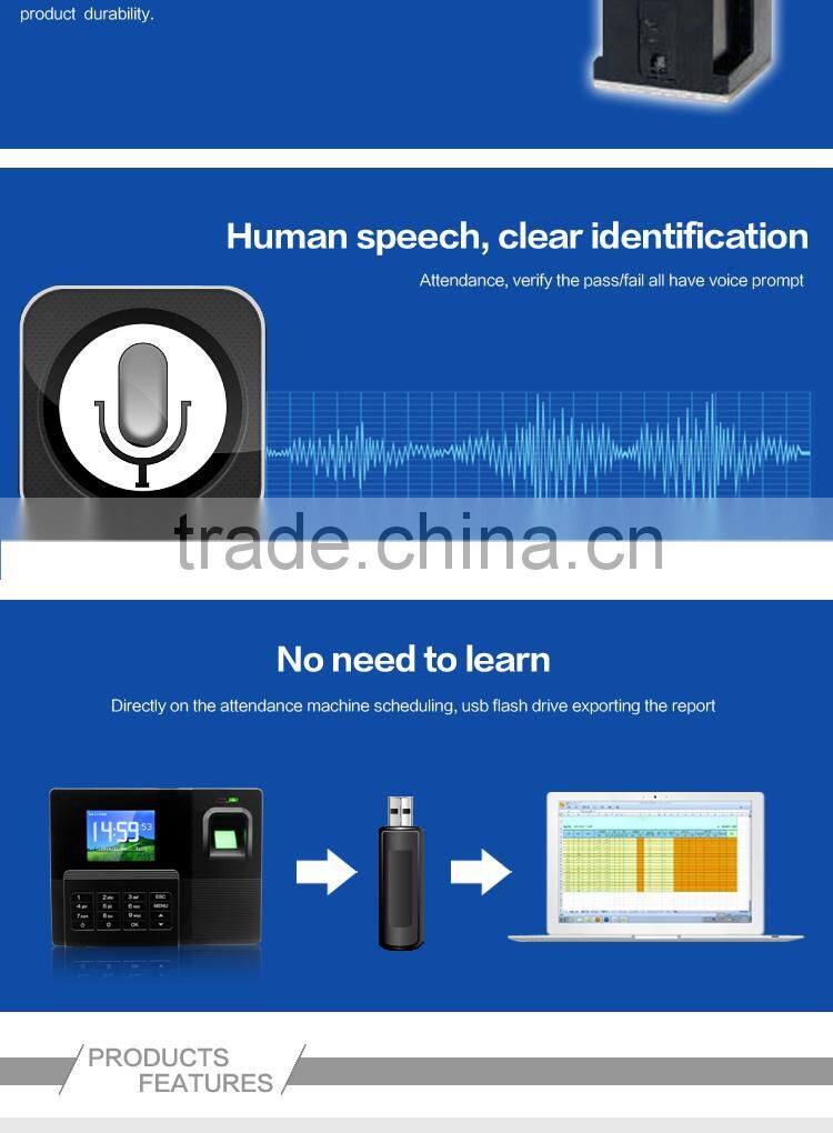 Fingerprint capacity: 1500 finger print sensor OC051-6