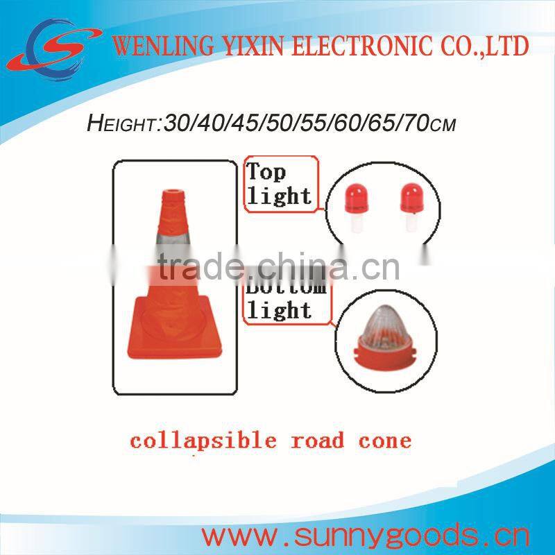 height 700mm retractable safety cones trafic cones