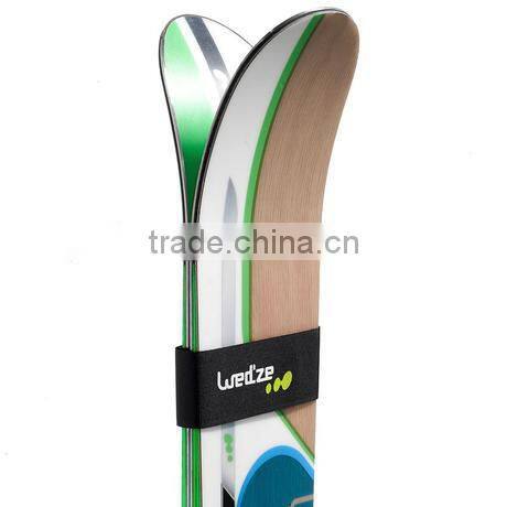 hook and loop custom ski straps