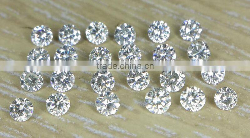 1.2-1.3mm I Clarity I-J Color Natural Loose Brilliant Cut Nontreated Diamond Lot Round for Setting In Gold or Silver