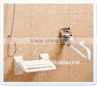 aluminium&abs antibacterial folding shower seat