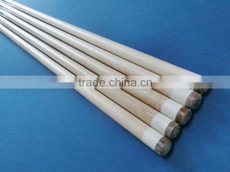 New arrival 1/2-pc maple pool cue stick 58 inch billiard snooker cue with linen grip