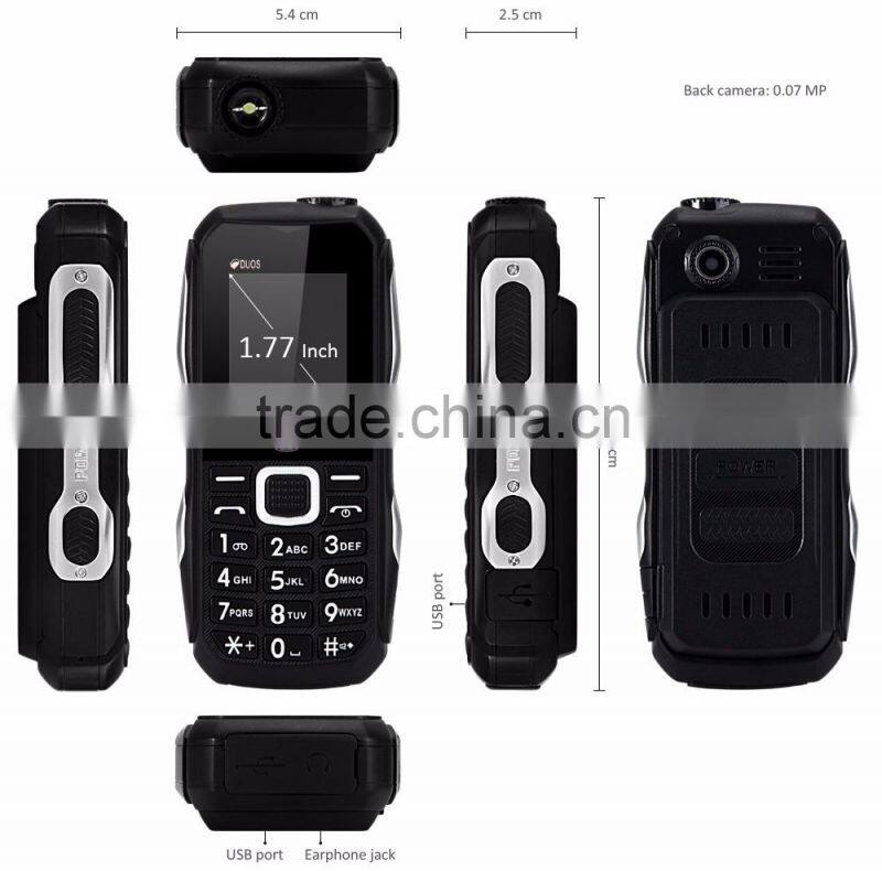 XP3330 Quad Band Unlocked Phone Alarm Dual SIM Bluetooth