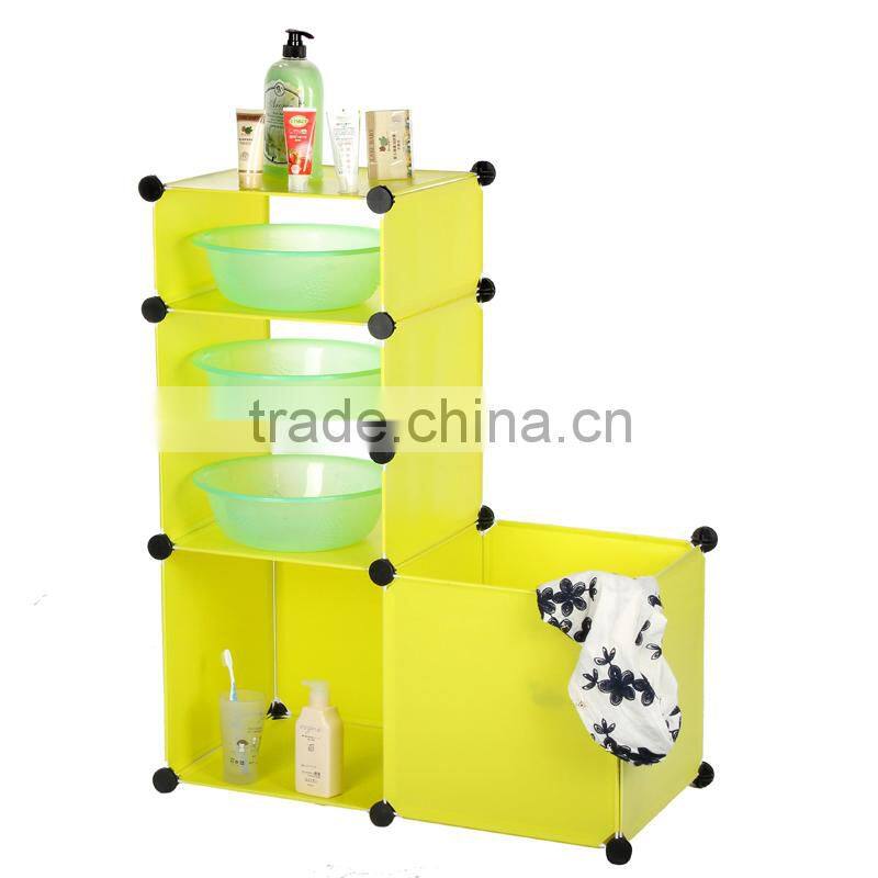 Hot sale bathroom cabinet plastic waterproof storage cabinet