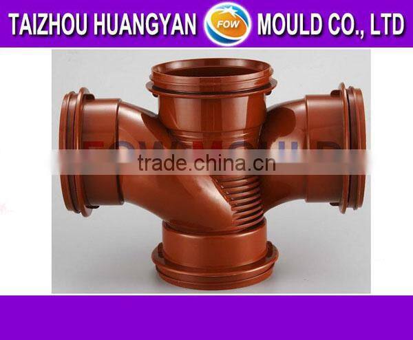 OEM custom injection PVC joint pipe fitting mold manufacturer