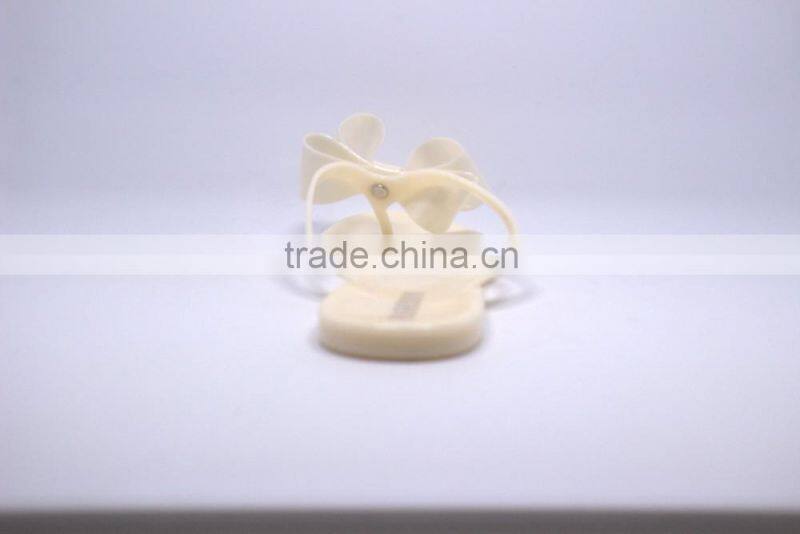 fashion women summer bowknot flat flip flop slipper