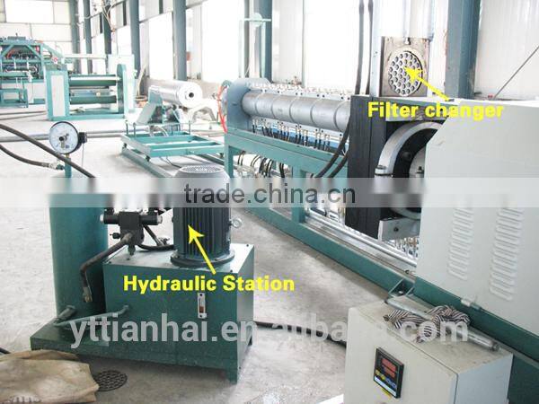 High Output PS Foam Sheet Plastic Extrusion Line