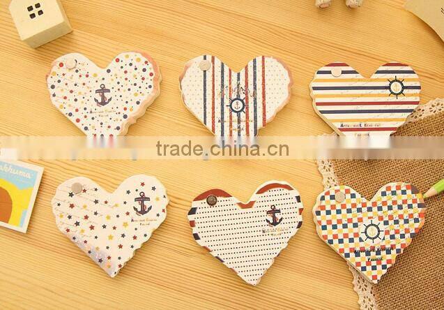 New Design Heart Sticky Notepad/Mini Notepad/Custom Notepad