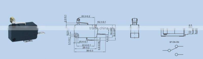 KW7-03-5 micro switch