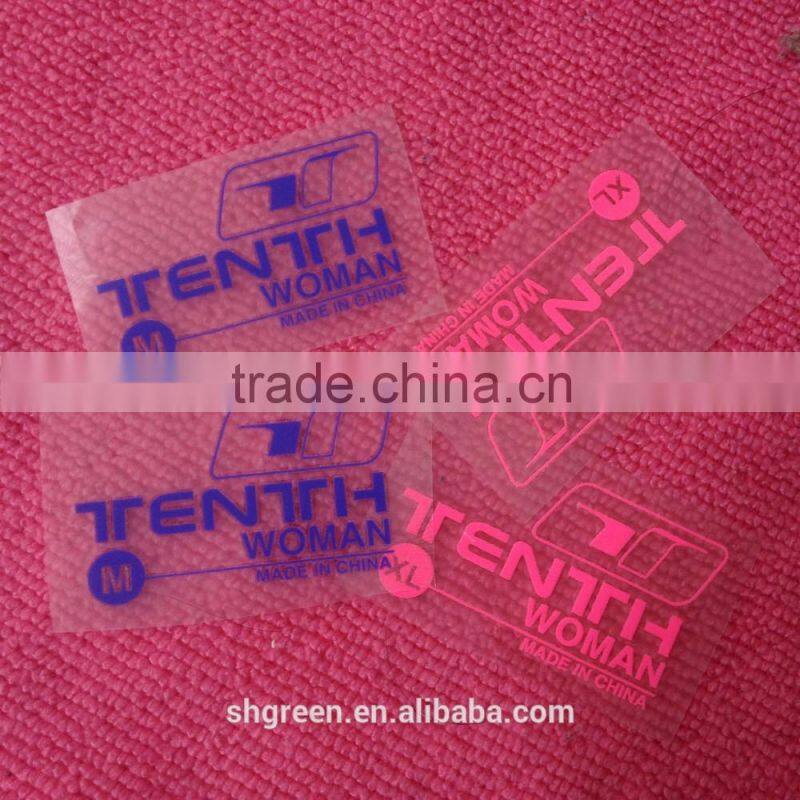 Anti-washed transfer sticker for fabric curtain/pillow