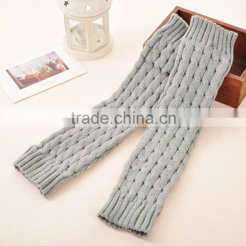 Women boot socks beautiful acrylic leg warmer knit ladies leg warmer boot topper