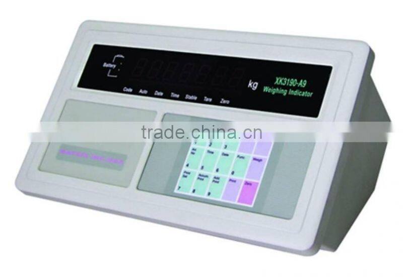 Indicator for truck scale High precision A/D conversion with readability 1/30000 )