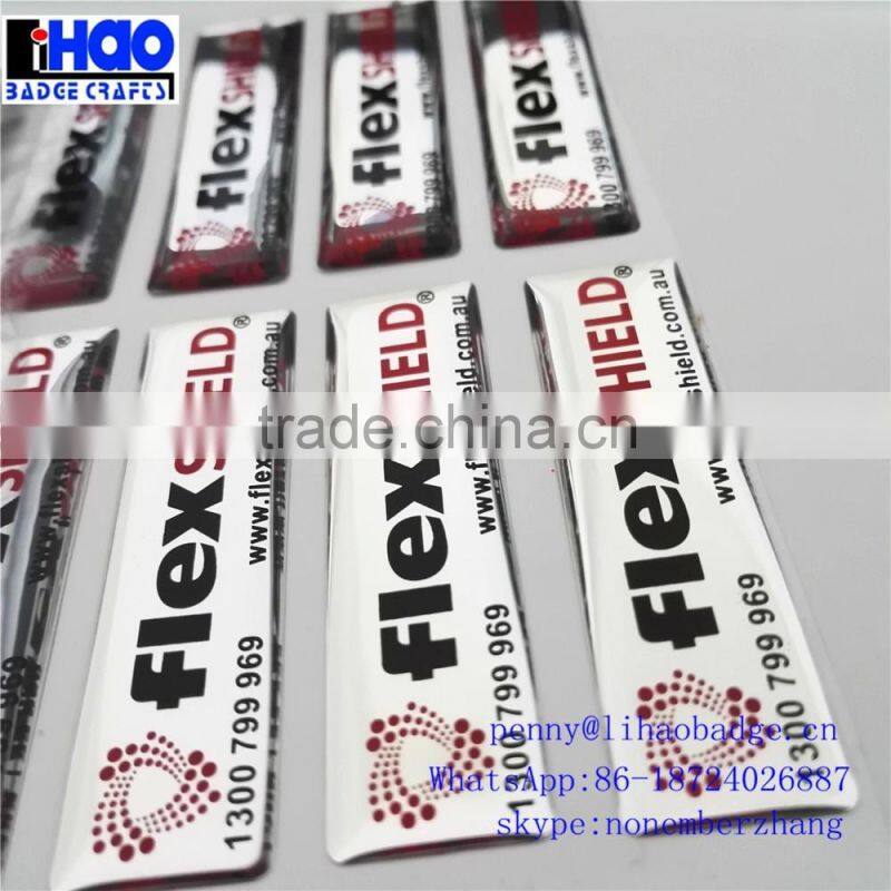 Custom printing Super adhesive epoxy dome sticker