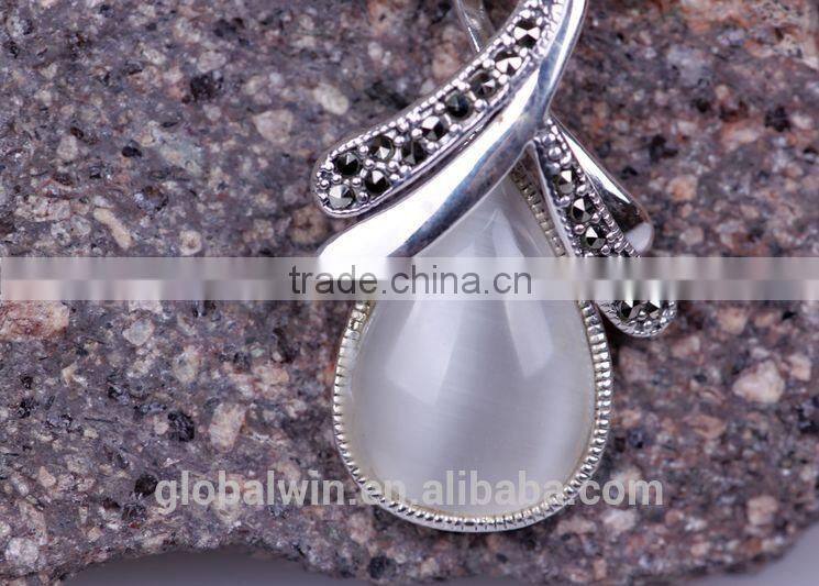 Australian Opal Jewelry 925 Silver Pendant Thailand Jewelry Manufacturer