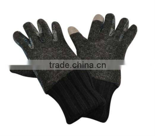 Melton Glove Touch Screen Finger Tips