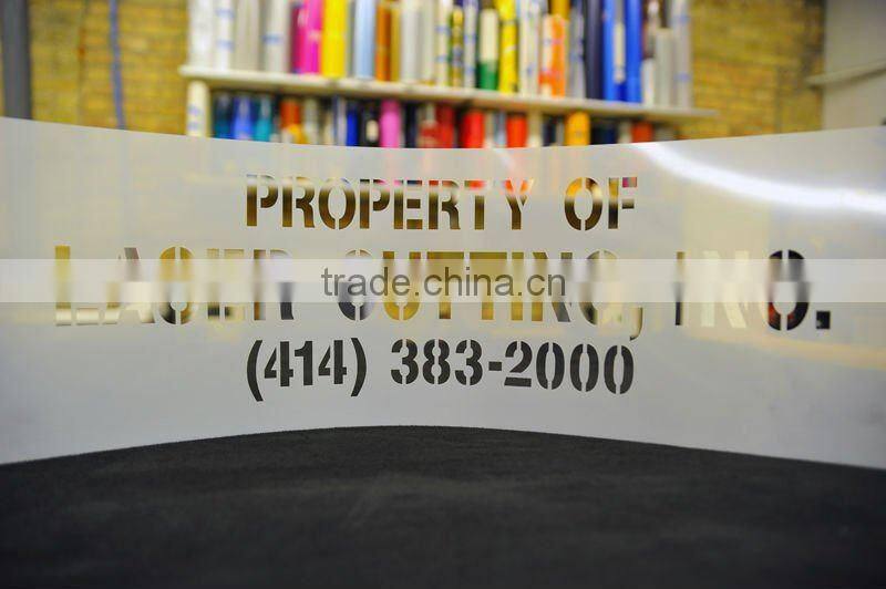 Polyester/Mylar Laser Cutter