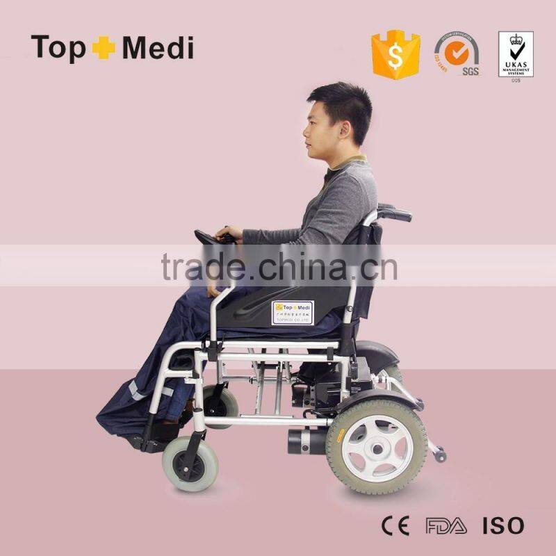 Rehabilitation Therapy Supplies Waterproof Wheelchair Apron Protecting Lower Body Foot Apron for Elderly& Handicapped