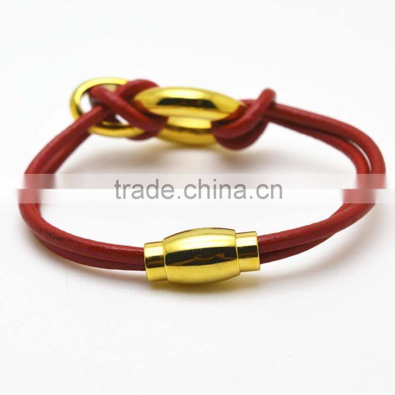2016 fashion leather bracelet