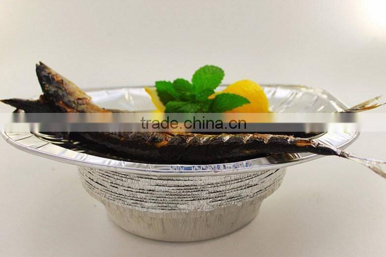 2016 New Style Aluminium Foil 13.8'' Oval Barbecue Pans