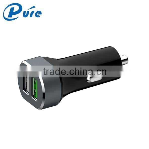 Mobile Phone Accessories Charger Car QC2.0+2.4A Charger Portable Car Charger