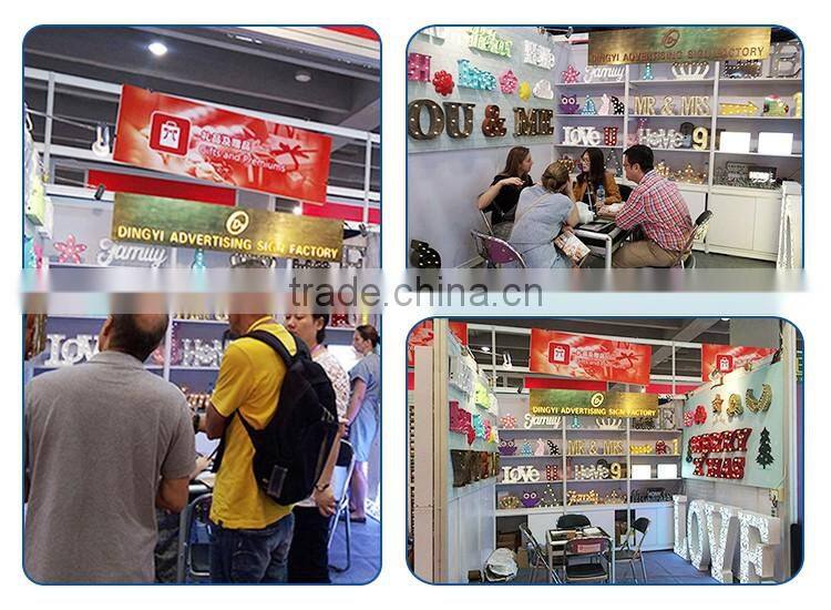 New Design Wholesale Making led open sign/marquee letter lights battery powered
