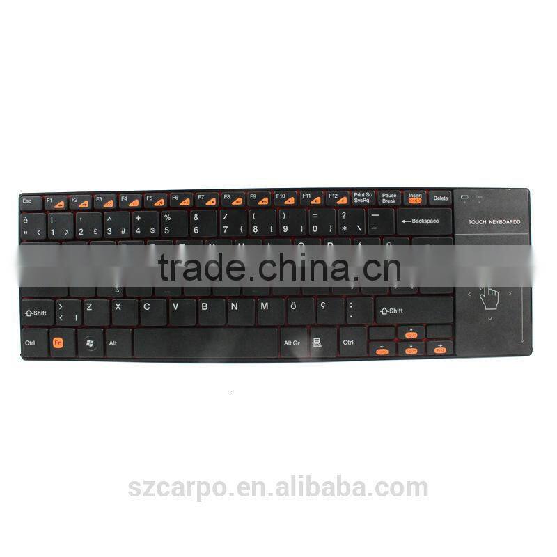 Turkish wireless touch keyboard for PC H109