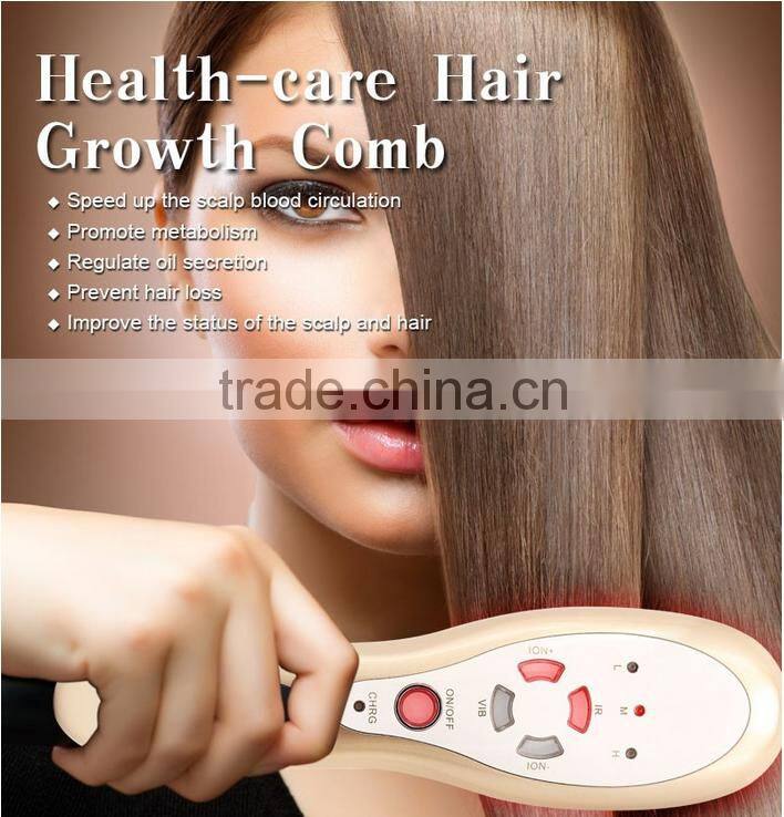 beauty care equipment hair growth massage comb round plastic hair combs hair brushes wholesale