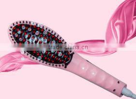 Steam negative ion magic fabric hair comb Automatic Styling Spray LCD