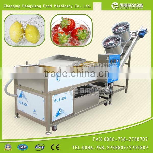 Hp-360 Vegetable And Fruit Brush Washing Washer And Drying Dryer Machine