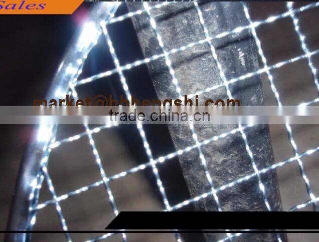 BBQ net grill net Crimped wire mesh with low price