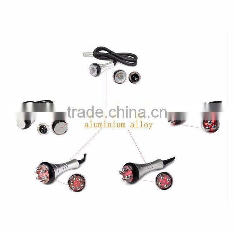 6 in 1 Function ultrasound cavitation rf slimming machine with laser pads