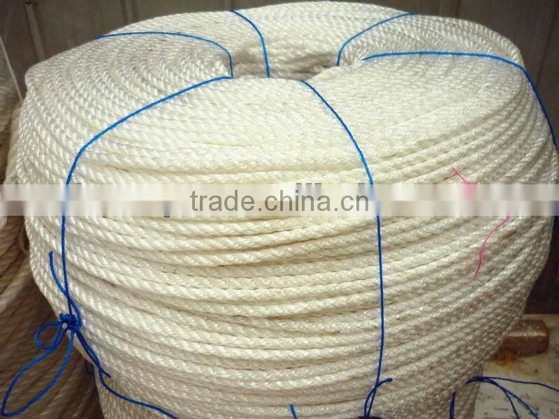 pp splitfilm silver rope blue with yellow color