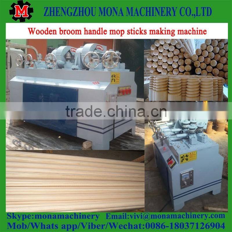 broom handle threading machine/wood stick thread making machine 0086 18037126904