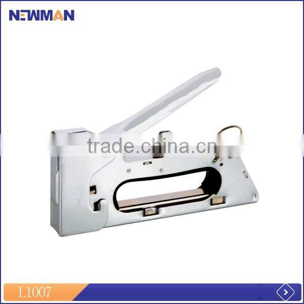 3 way 4-14mm heavy duty manuel industrial using gs bea staple gun for wood