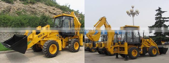 High quality 422F articulated 4x4 backhoe loader