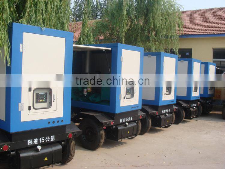 10KVA-1250KVA mobile portable generator for hot sales