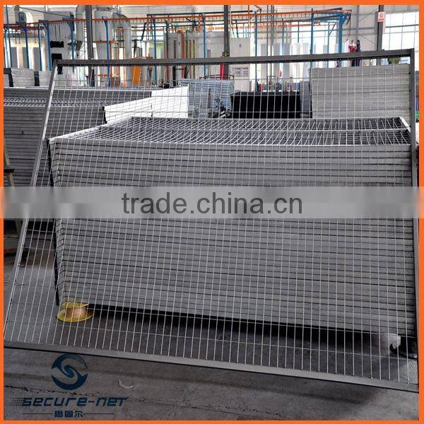 high quality construction steel hoarding temporary fence panel