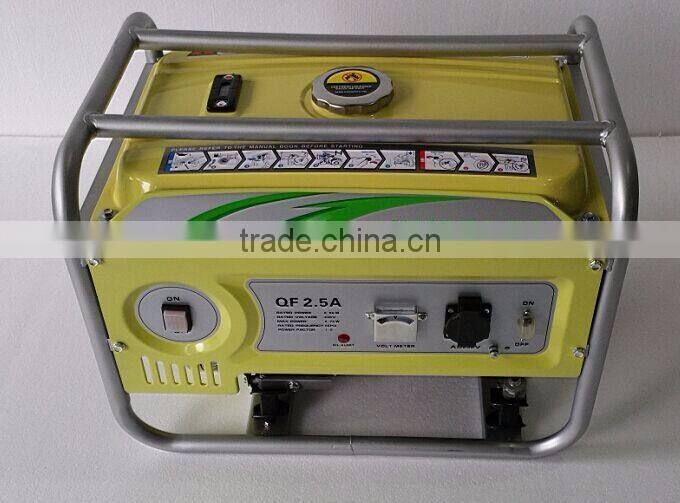 2500W 100% pure copper wire Sound proof robin generator with single phase/three phase low price