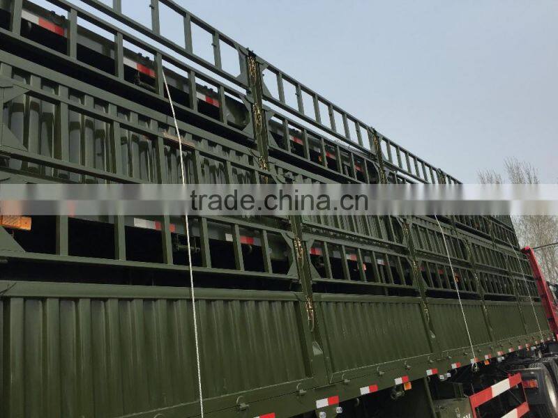 Jinig liangshan trailer factory direct sale dropside semi trailer